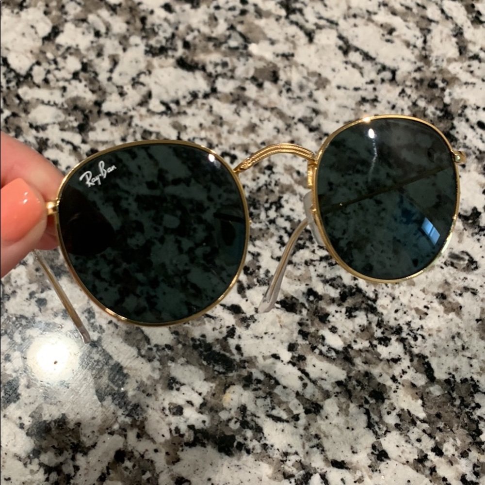 Ray-ban round metal sunglasses